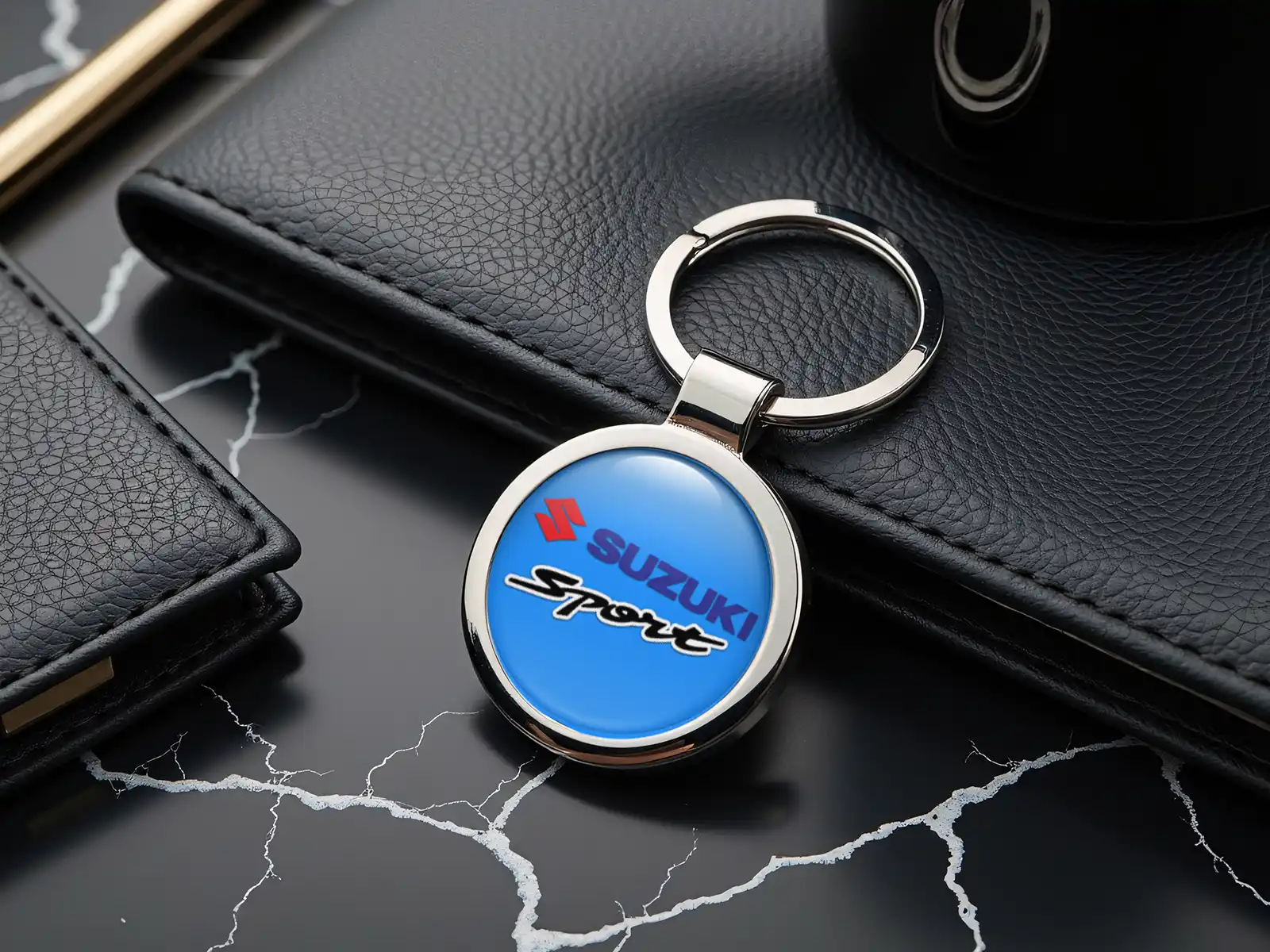 Suzuki Llavero Auto Racing Metal Fuerza
